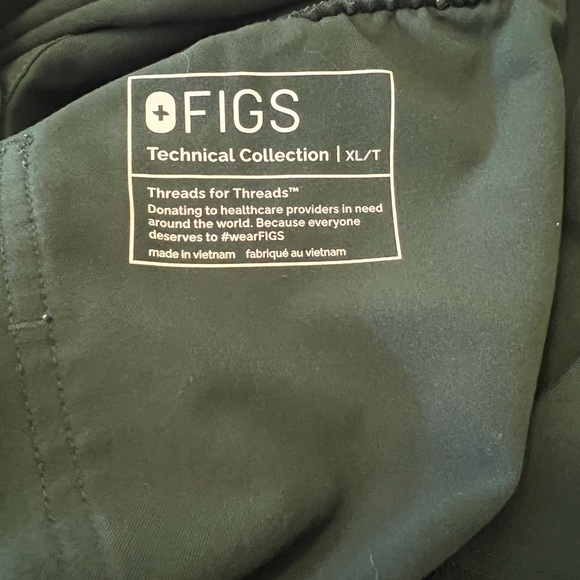Figs Women's Dark Green Joggers - Picture 2 of 4